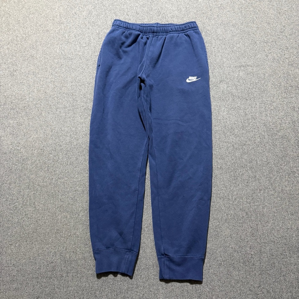 Nike Sportswear Jogger Sweatpants Navy Blue Mens Medium Casual Sporty Athletic